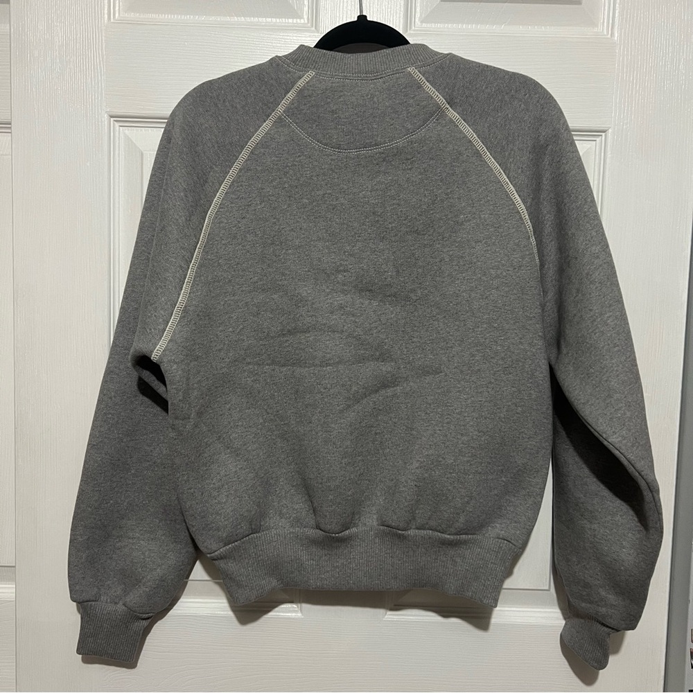 💗 *NEW* Limited Edition- Gray Coach Women Sweater with Glitter Dinosaur Design - Picture 10 of 13